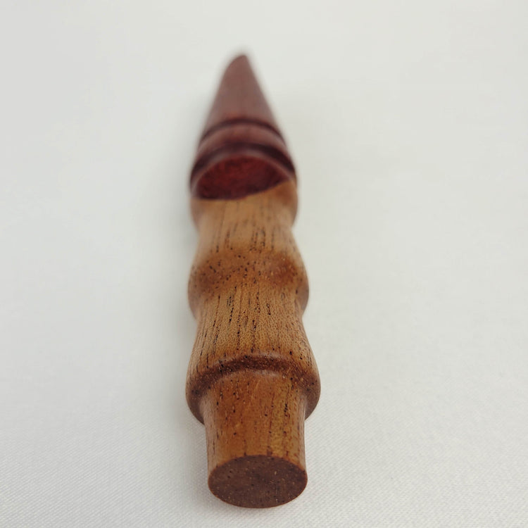 Hand Turned Mahogany and Padauk Scraper and Tamper Combo