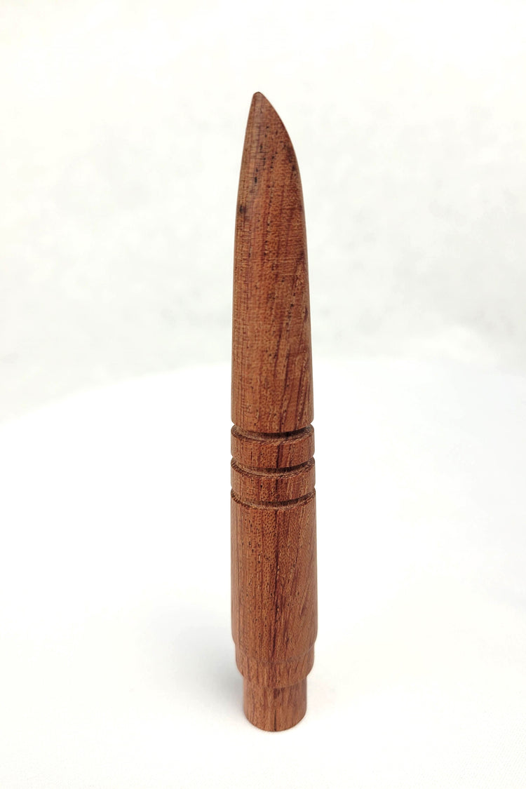 Hand Turned Bubinga Scraper and Tamper Combo D4