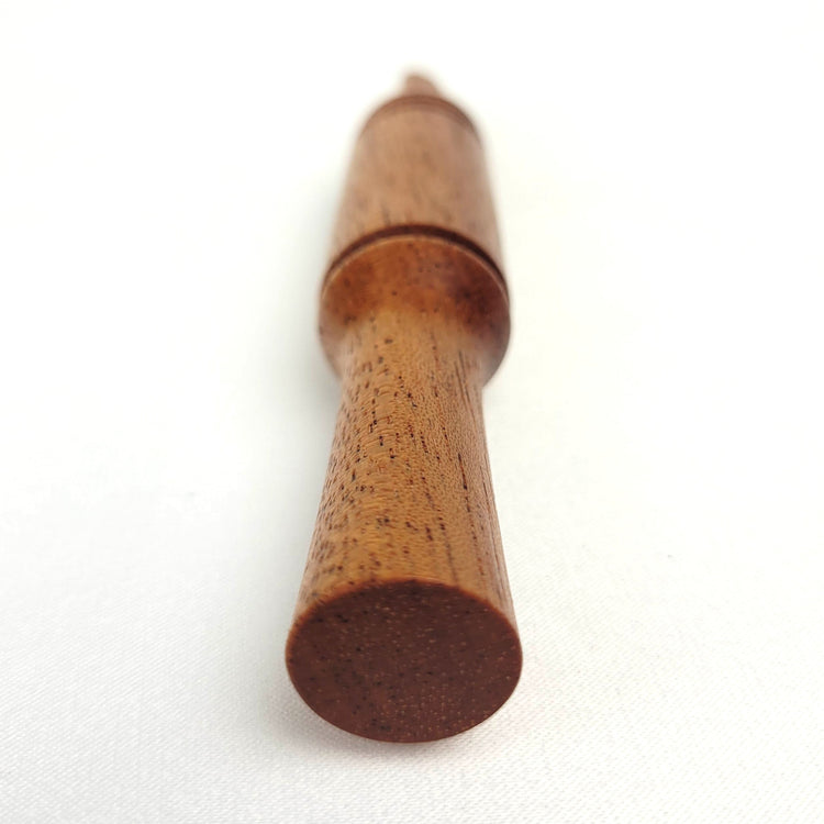 Hand Turned Mahogany Scraper and Tamper Combo D3