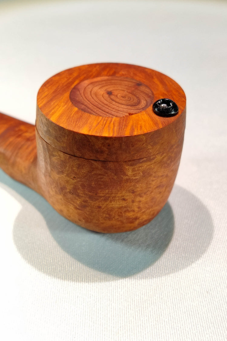Briarwood Trail Pipe with Aromatic Red Cedar Inlayed Cap