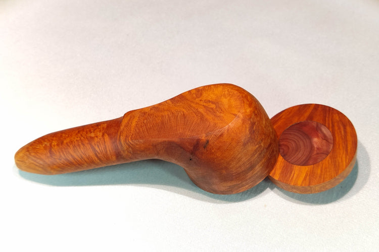 Briarwood Trail Pipe with Aromatic Red Cedar Inlayed Cap