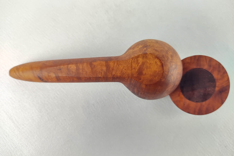Briarwood Trail Pipe with Padauk Inlayed Cap