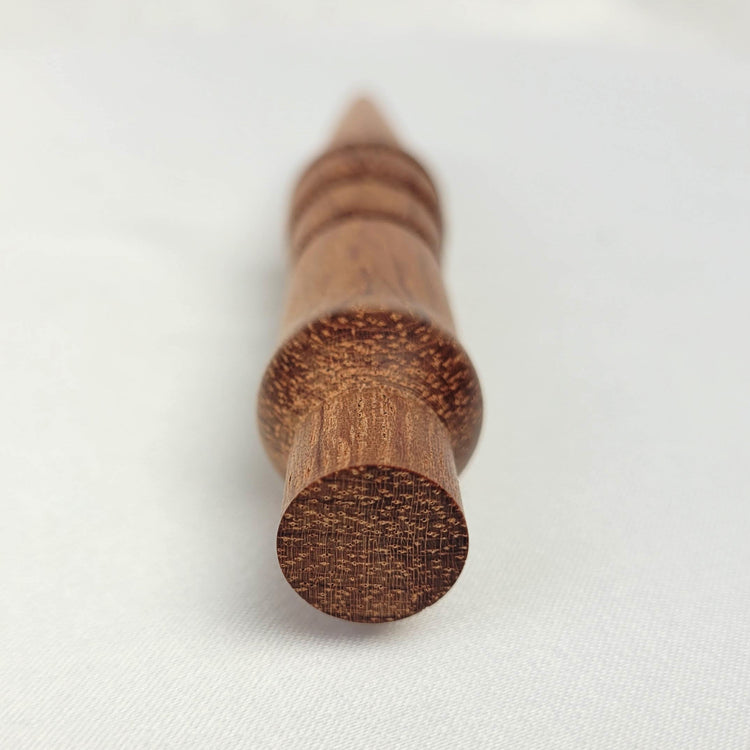 Hand Turned Bubinga Scraper and Tamper Combo D3