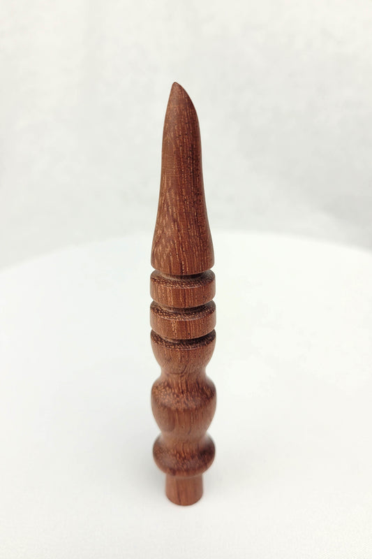 Hand Turned Bubinga Scraper and Tamper Combo D2