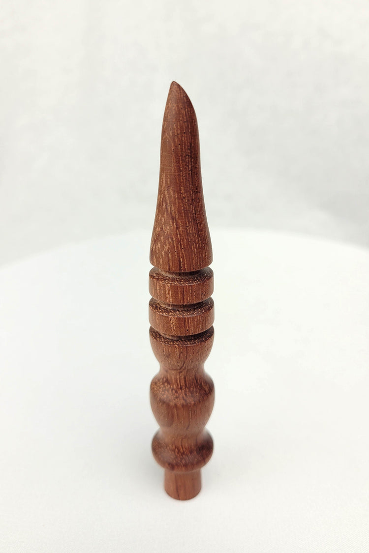 Hand Turned Bubinga Scraper and Tamper Combo D2