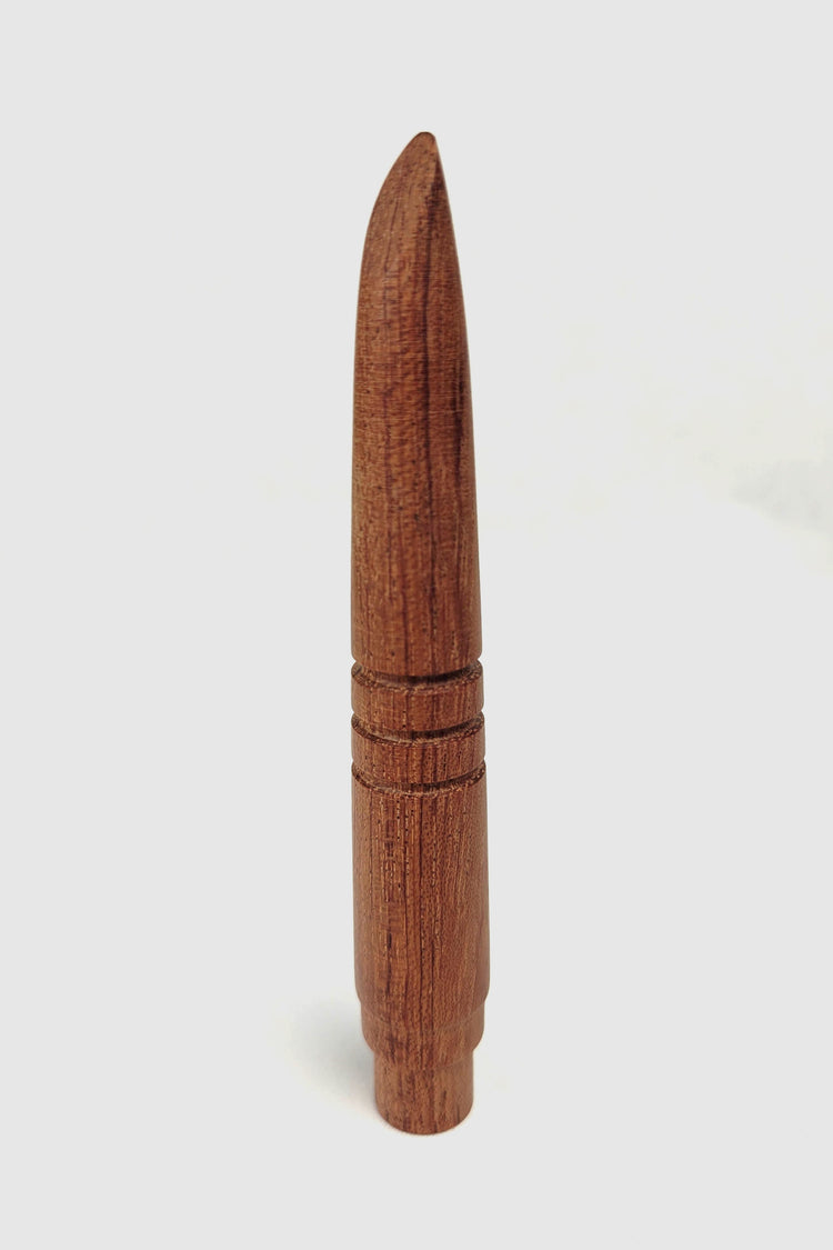 Hand Turned Bubinga Scraper and Tamper Combo D4