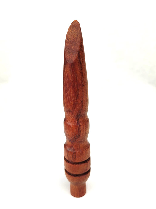 Hand Turned Bubinga Scraper and Tamper Combo D1