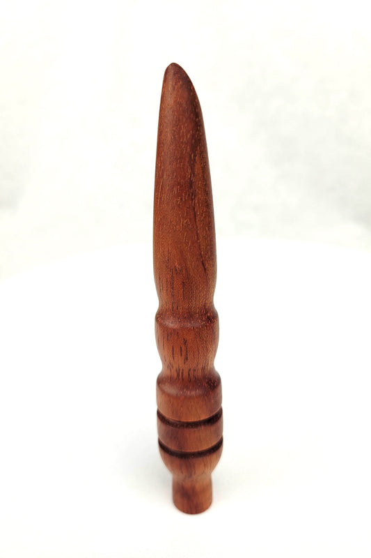 Hand Turned Bubinga Scraper and Tamper Combo D1