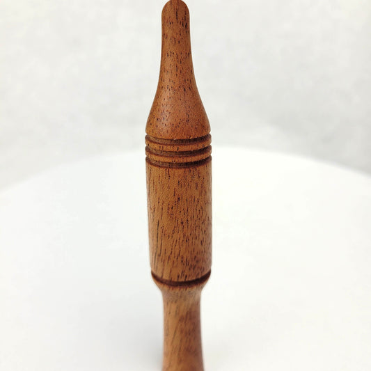 Hand Turned Mahogany Scraper and Tamper Combo D3