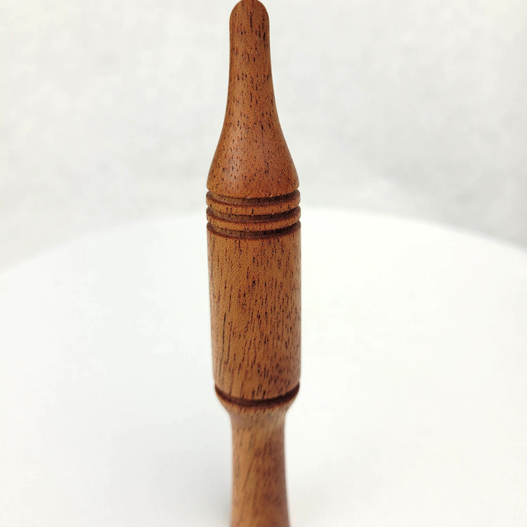 Hand Turned Mahogany Scraper and Tamper Combo D3