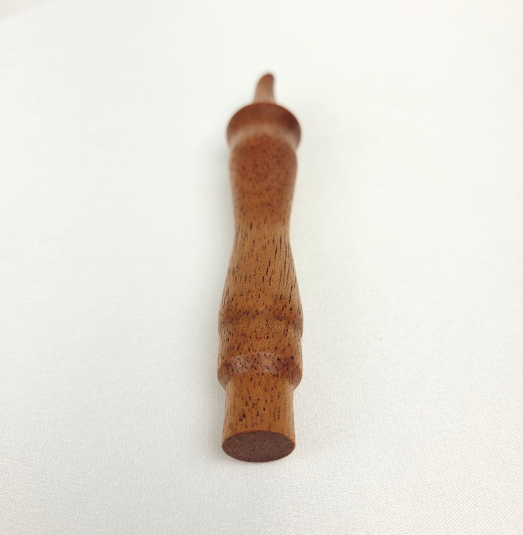 Hand Turned Mahogany Scraper and Tamper Combo D1
