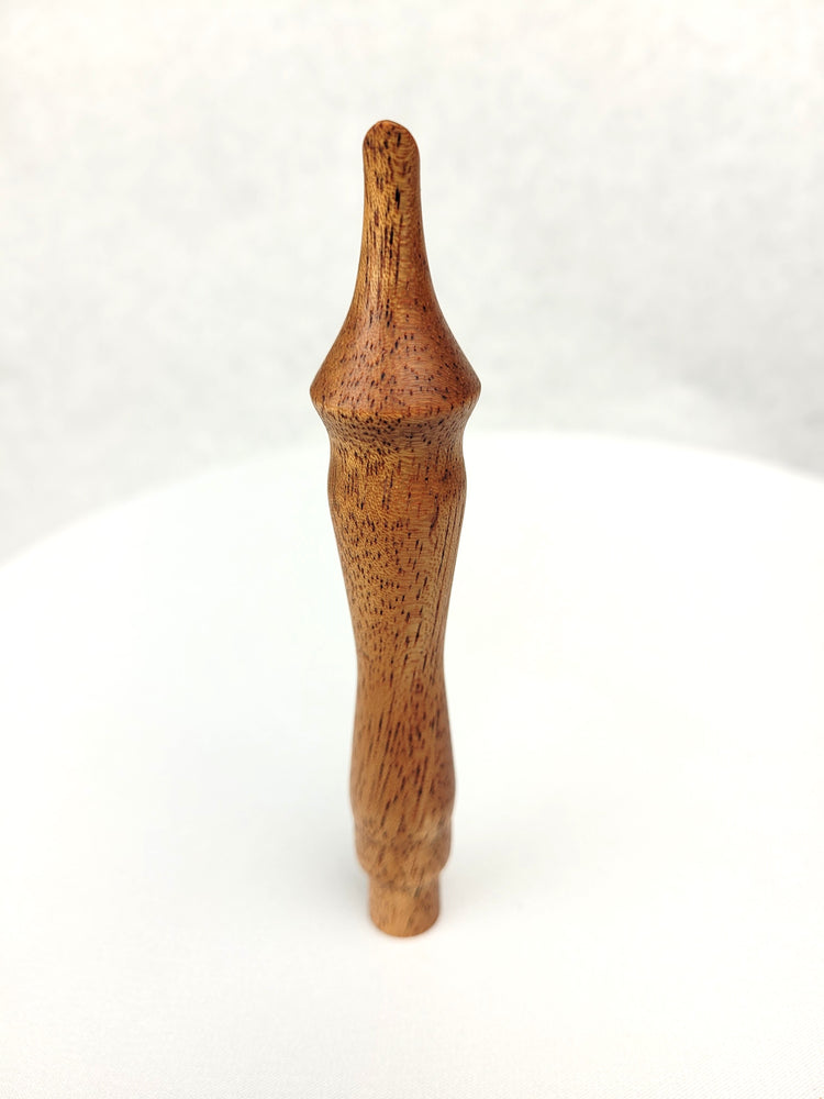 Hand Turned Mahogany Scraper and Tamper Combo D1
