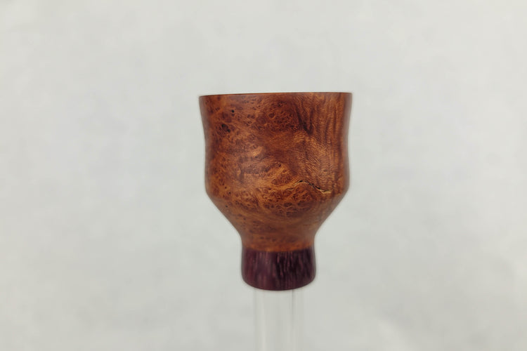 Briarwood Water Pipe Slider with Purpleheart Base