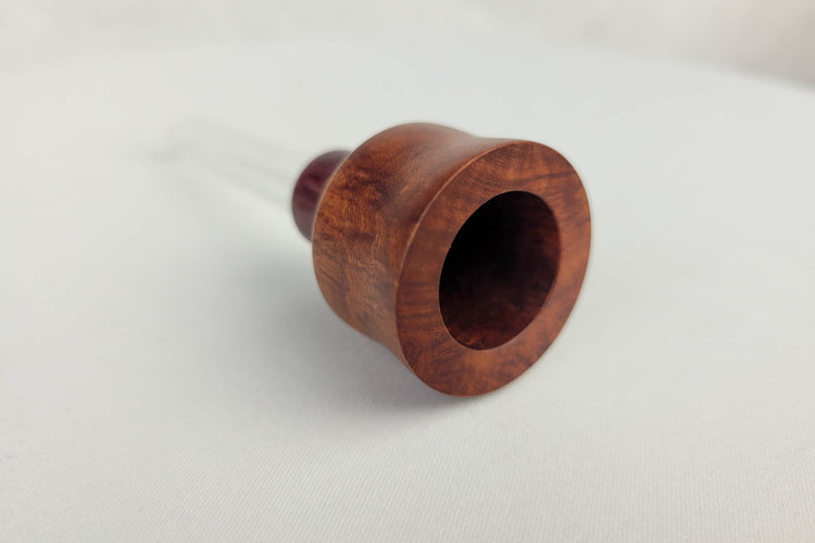 Briarwood Water Pipe Slider with Purpleheart Base