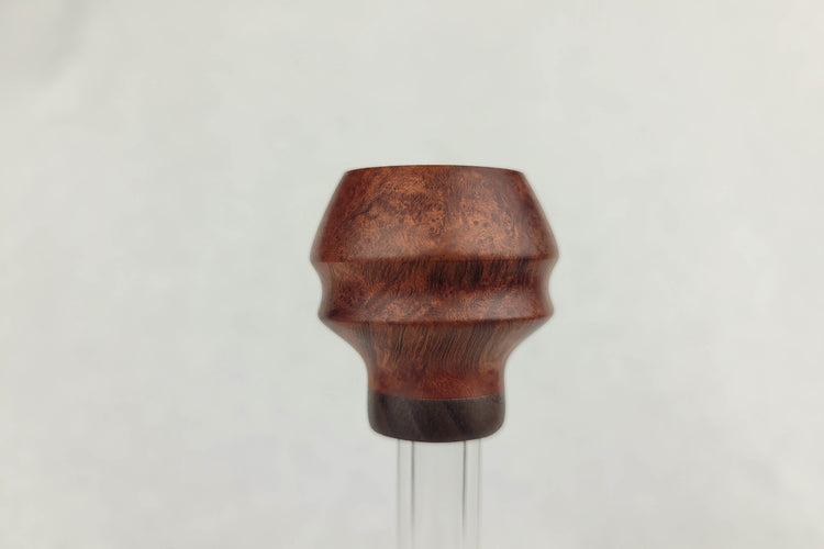 Briarwood Water Pipe Slider with Walnut Base