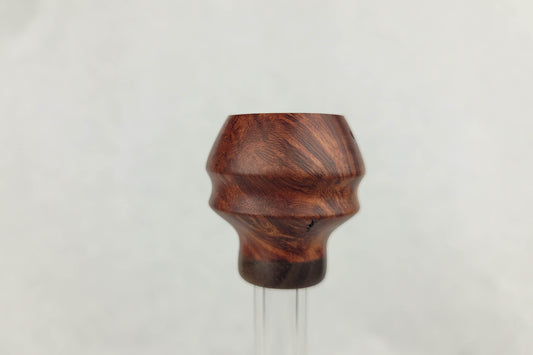 Briarwood Water Pipe Slider with Walnut Base