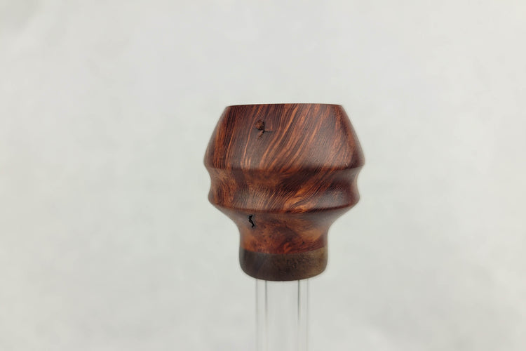 Briarwood Water Pipe Slider with Walnut Base