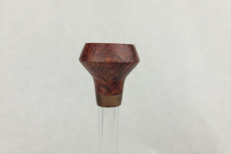 Briarwood Water Pipe Slider with Walnut Base