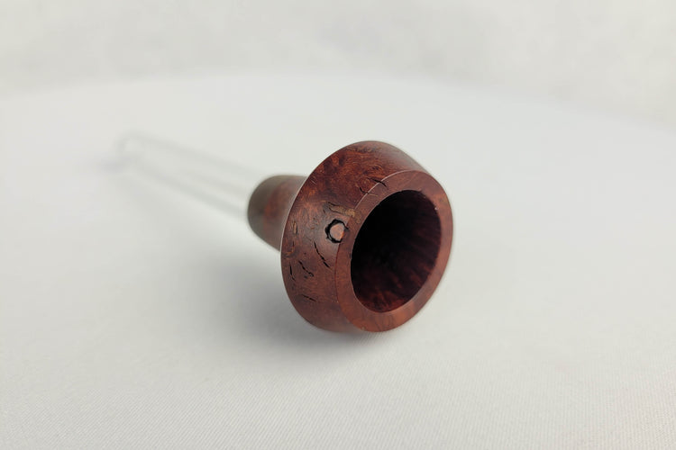 Briarwood Water Pipe Slider with Walnut Base