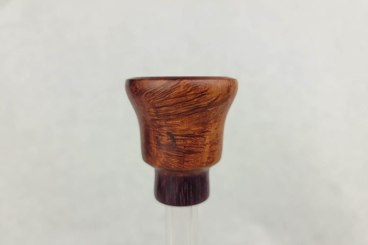 Briarwood Water Pipe Slider with Purpleheart Base