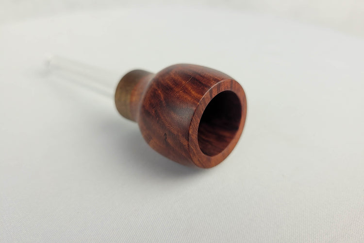 Briarwood Water Pipe Slider with Walnut Base