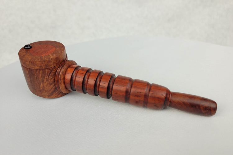 Deep Orange/Red Matching Pipes with Caps and Tamper Kit