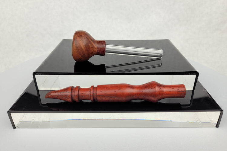 Padauk Slider with Matching Tamper/Scraper