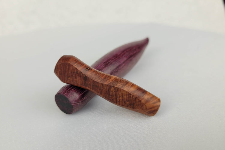 Purpleheart Slider, Hopper, and Tamper/Scraper Smoking Kit