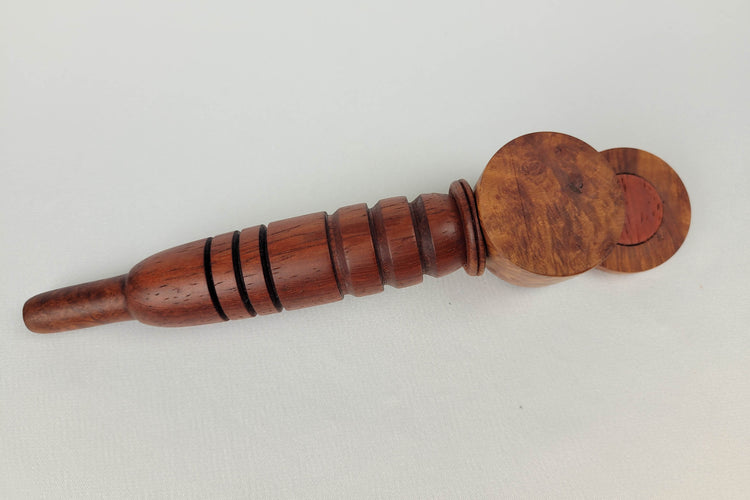 Briarwood Smoking Pipe with a Red Padauk Center