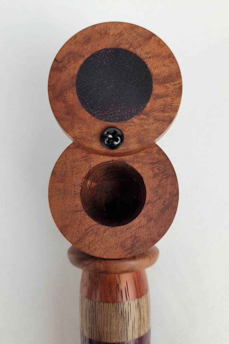 Briarwood Smoking Pipe with Combined Hardwood Center