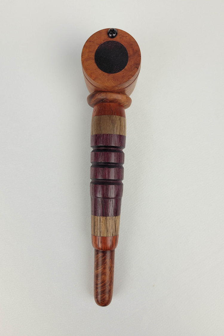 Briarwood Smoking Pipe with Combined Hardwood Center