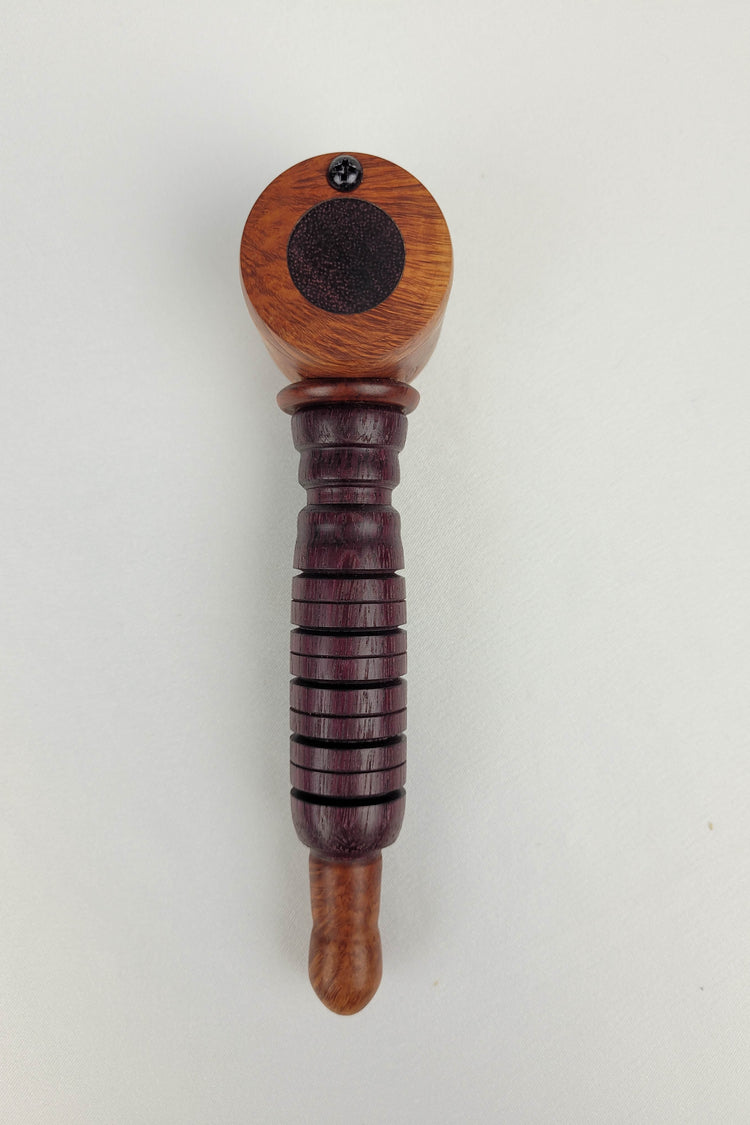 Royal Purpleheart and Briarwood Smoking Pipe with Cap