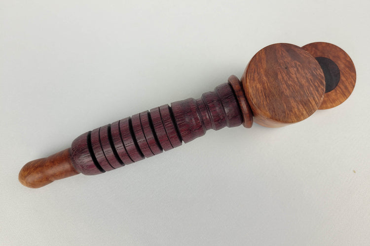 Royal Purpleheart and Briarwood Smoking Pipe with Cap