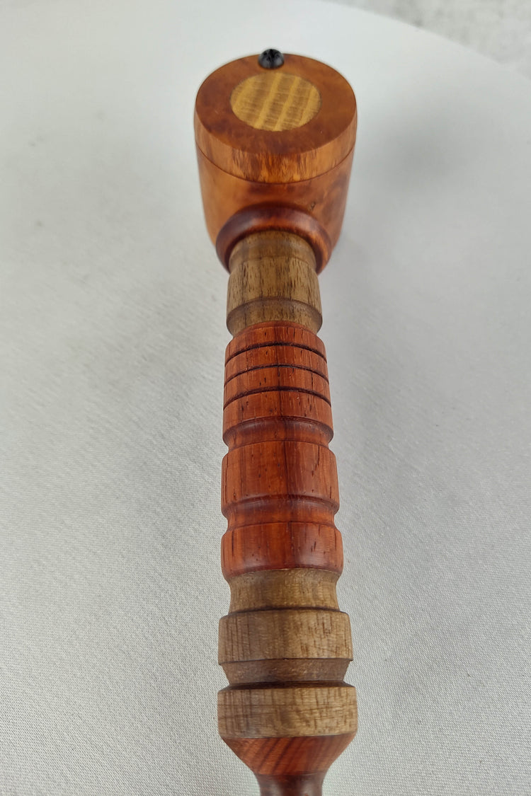 Briarwood Smoking Pipe with Combined Hardwood Center