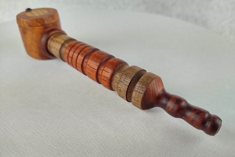 Briarwood Smoking Pipe with Combined Hardwood Center