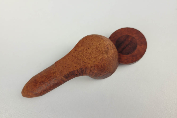 Briarwood Trail Pipe with Padauk Inlayed Cap