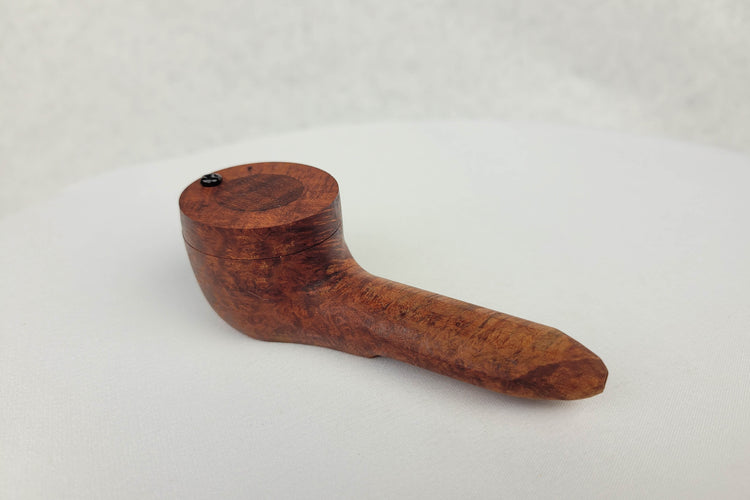 Briarwood Trail Pipe with a Longer Stem and Padauk Inlayed Cap