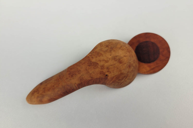 Briarwood Trail Pipe with Padauk Inlayed Cap