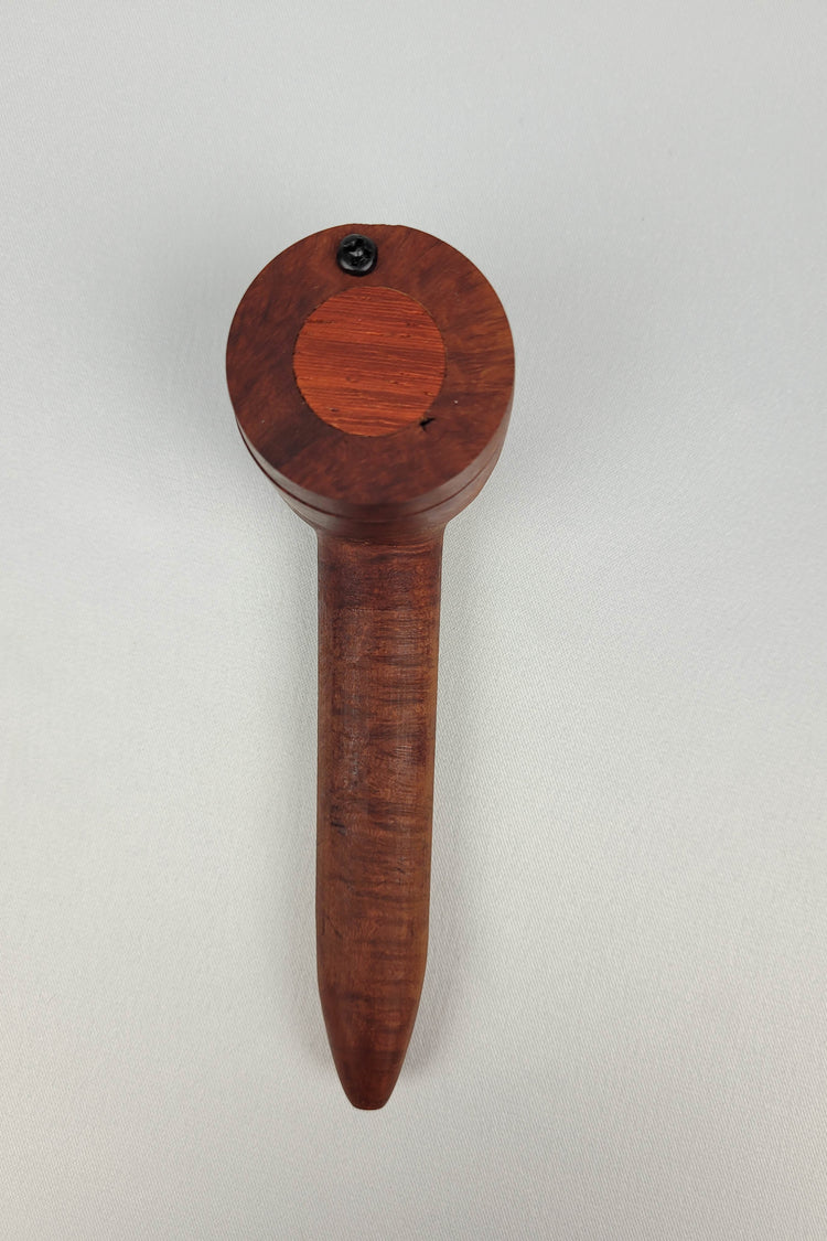 Briarwood Smoking Pipe with Padauk Inlayed Cap