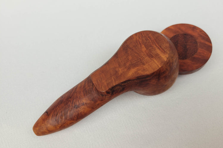 Briarwood Trail Pipe with Padauk Inlayed Cap