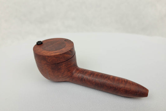 Briarwood Smoking Pipe with Padauk Inlayed Cap