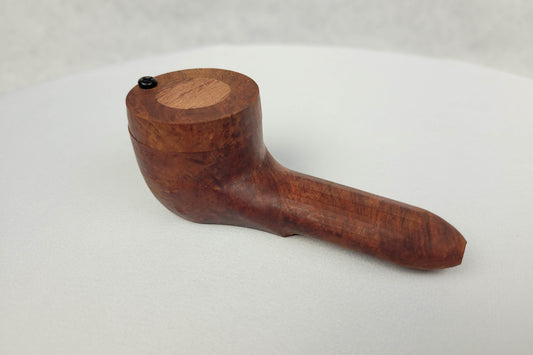 Briarwood Trail Pipe with Bubinga Inlayed Cap