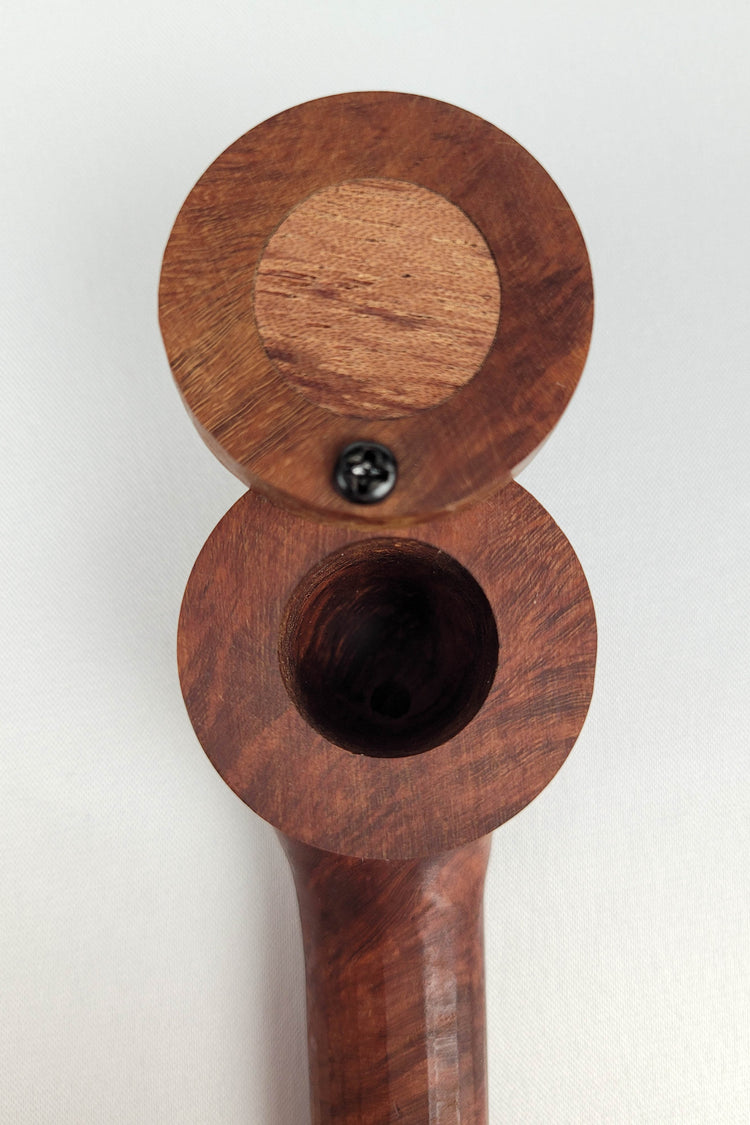 Briarwood Trail Pipe with Bubinga Inlayed Cap