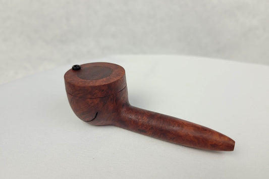 Briarwood Smoking Pipe with Padauk Inlayed Cap