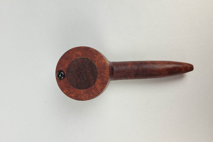 Briarwood Smoking Pipe with Padauk Inlayed Cap