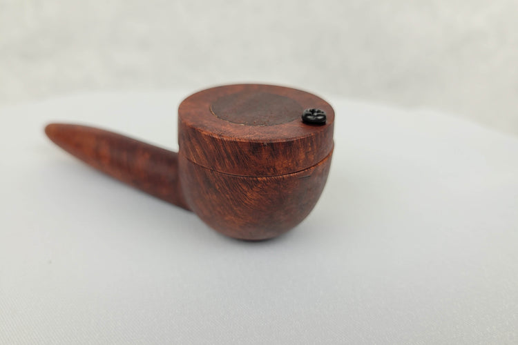 Briarwood Smoking Pipe with Padauk Inlayed Cap