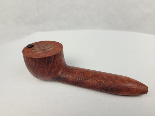 Briarwood Smoking Pipe with Bubinga Inlayed Cap