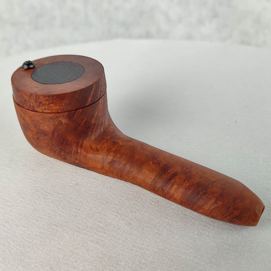 Briarwood Trail Pipe with Purpleheart Inlayed Cap