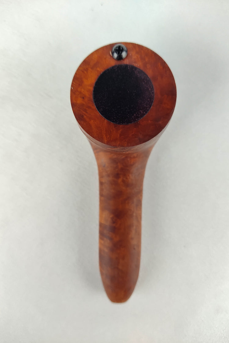 Briarwood Trail Pipe with Purpleheart Inlayed Cap