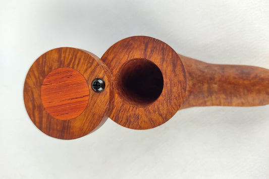 Briarwood Trail Pipe with Padauk Inlayed Cap